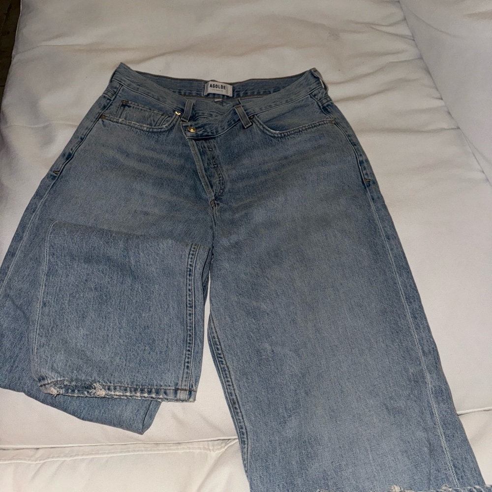 Agolde Classic Blue Denim pants